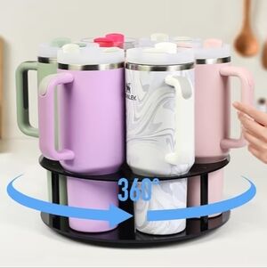 7 Hole Wine Bottle Stanley Yeti Tumbler 360 Lazy Suzan Organizer